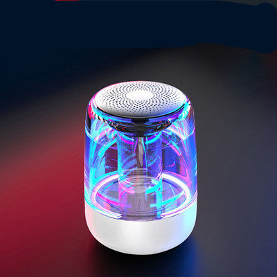 Enceinte Bluetooth Portable Puissante avec Basses & Lumières LED