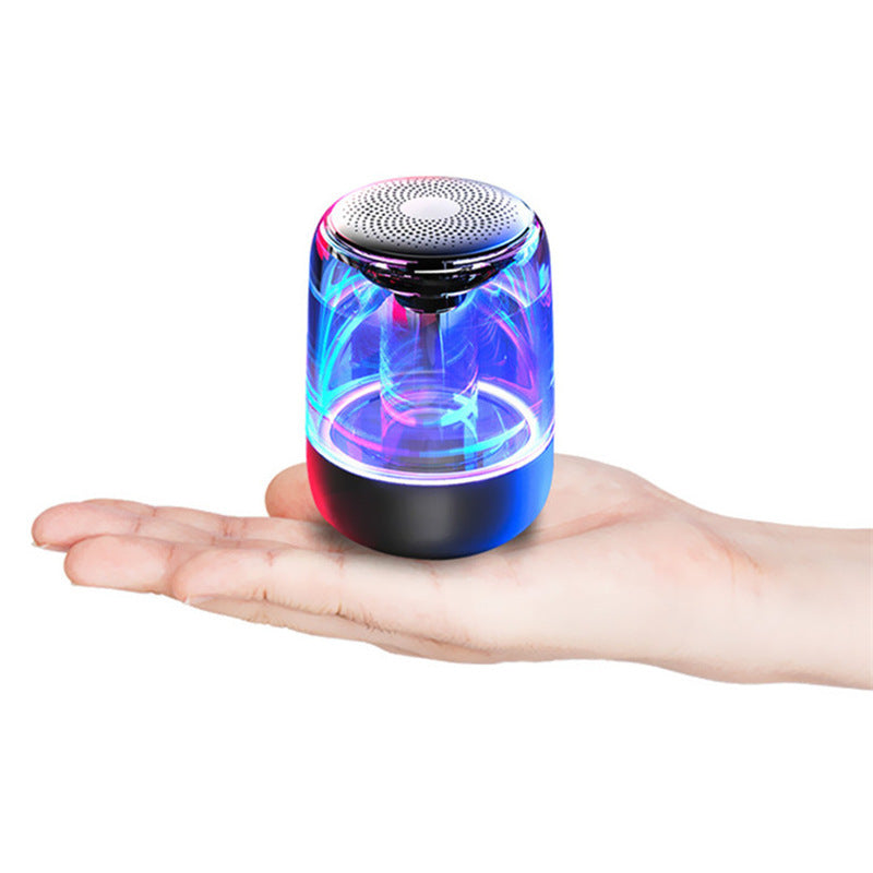 Enceinte Bluetooth Portable Puissante avec Basses & Lumières LED