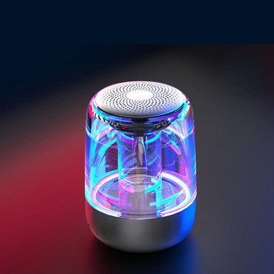 Enceinte Bluetooth Portable Puissante avec Basses & Lumières LED