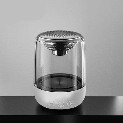 Enceinte Bluetooth Portable Puissante avec Basses & Lumières LED